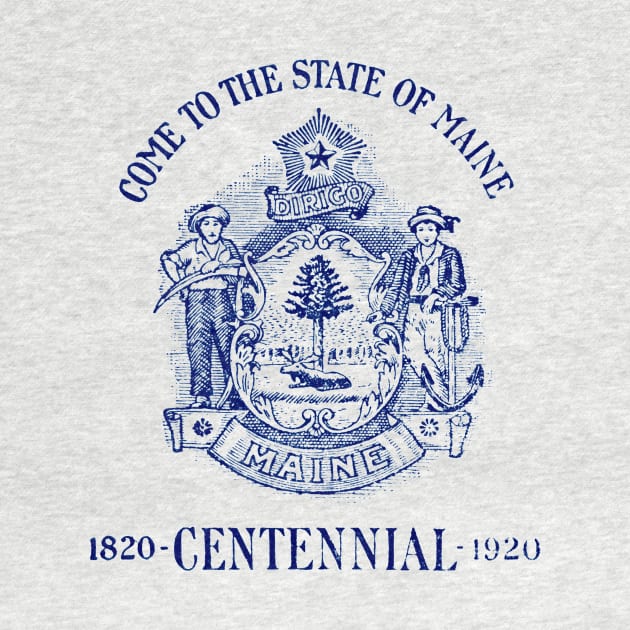 1920 State of Maine Centennial by historicimage